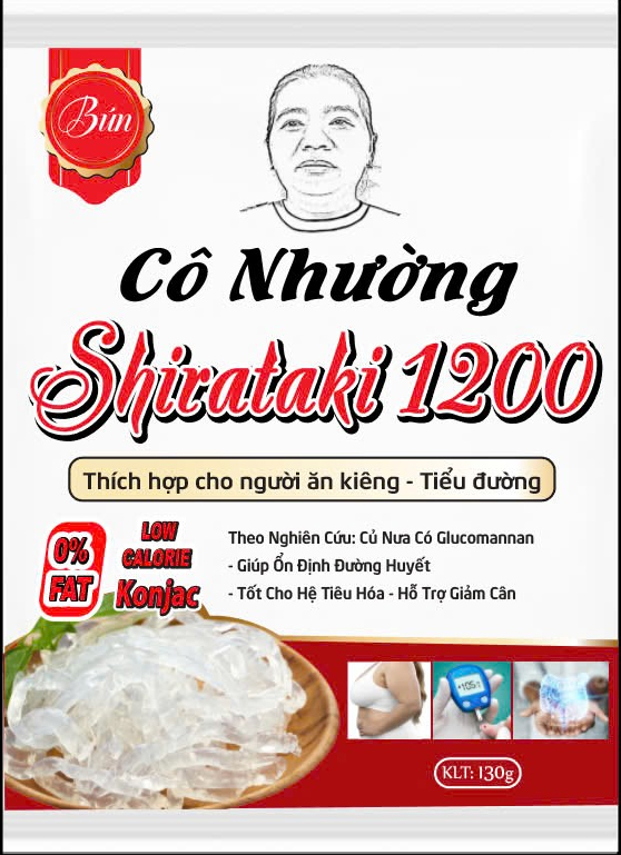 BÚN CÔ NHƯỜNG SHIRATAKI 1200